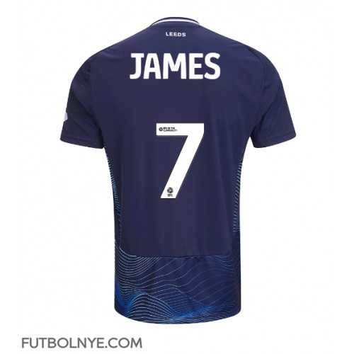 Camiseta Leeds United Daniel James #7 Tercera Equipación 2024-25 manga corta